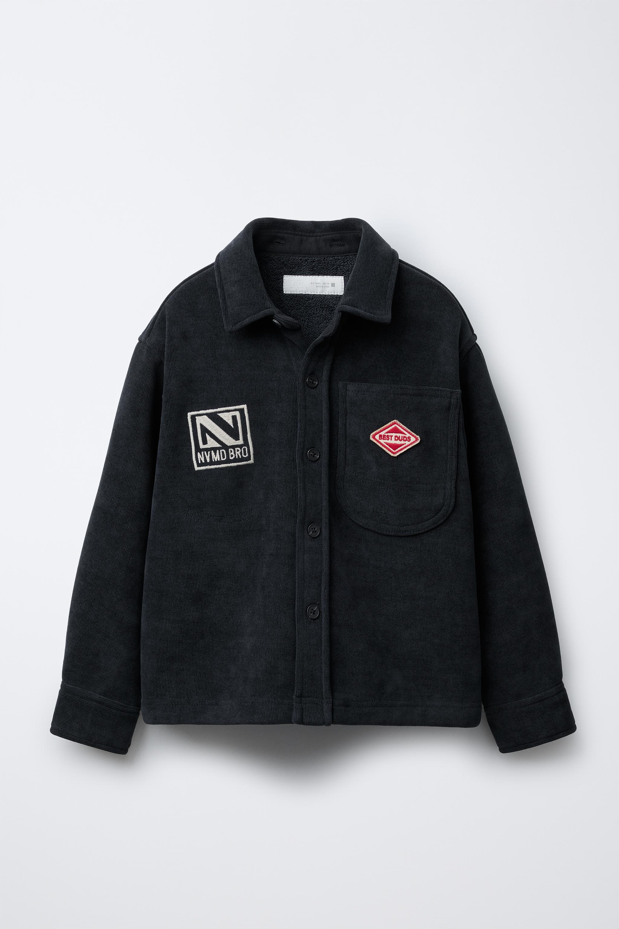 COMFORT FLEECE CORDUROY OVERSHIRT